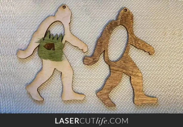 Bigfoot christmas decoration