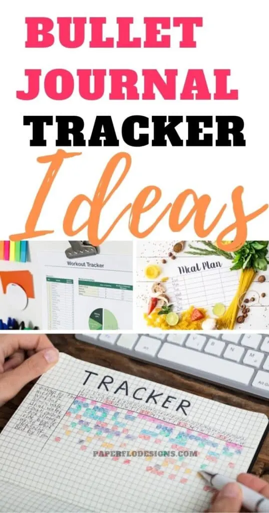 person filling out a tracker in a bullet journal