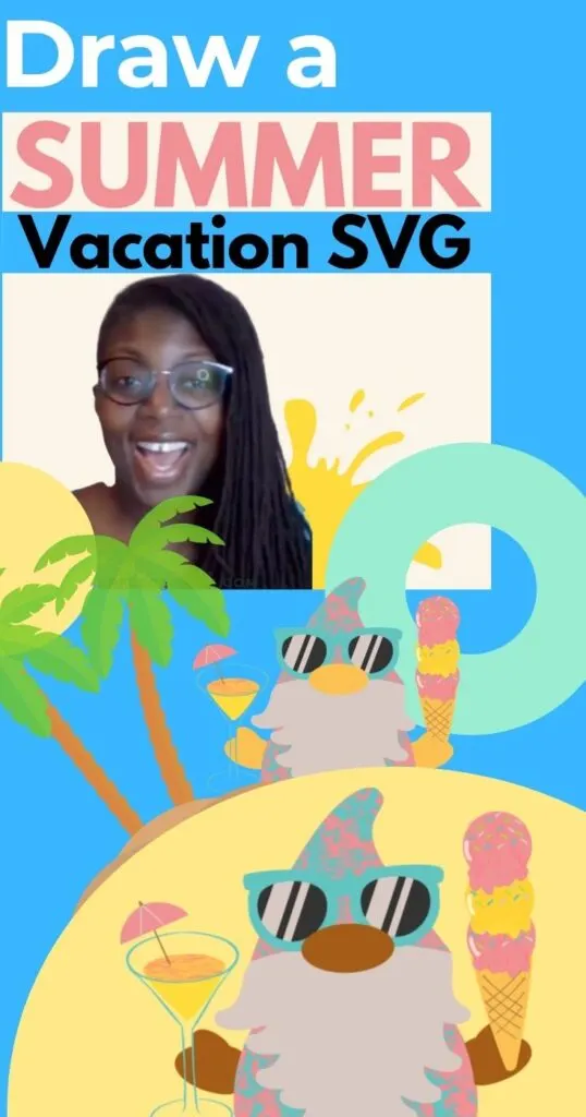 How to two summer gnomes Draw a Summer Vacation