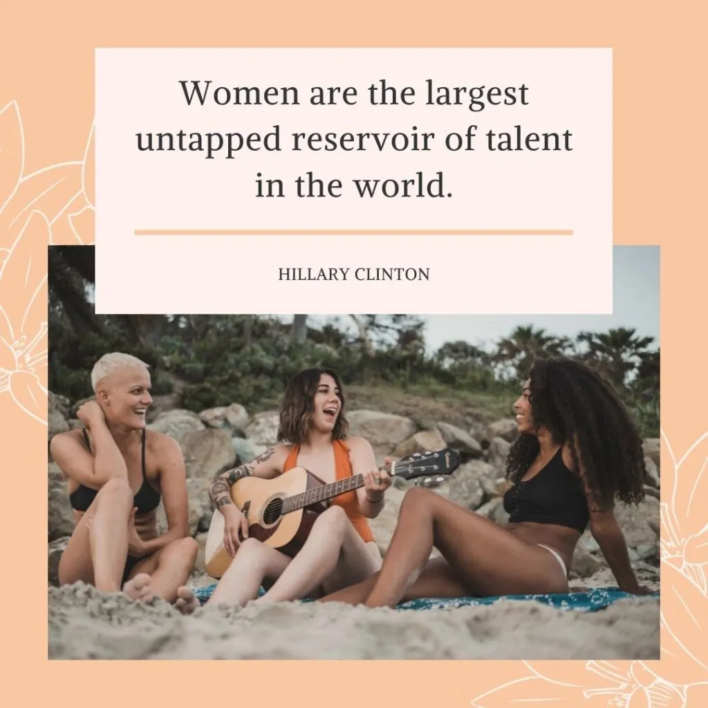 Quote about amazing women from Hillary Clinton