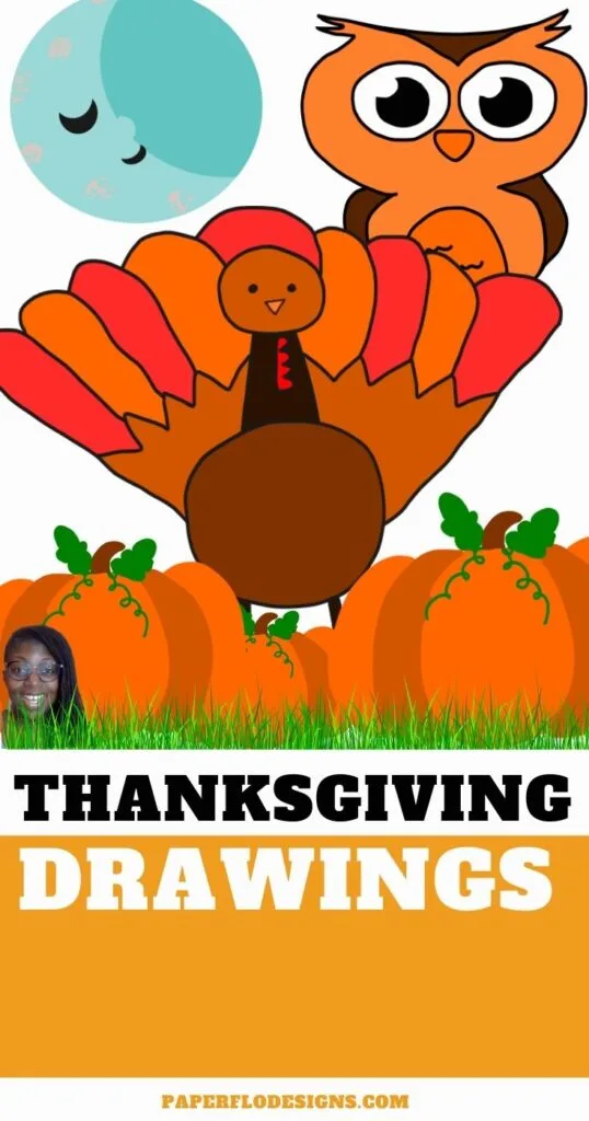Thanksgiving cartoon drawings