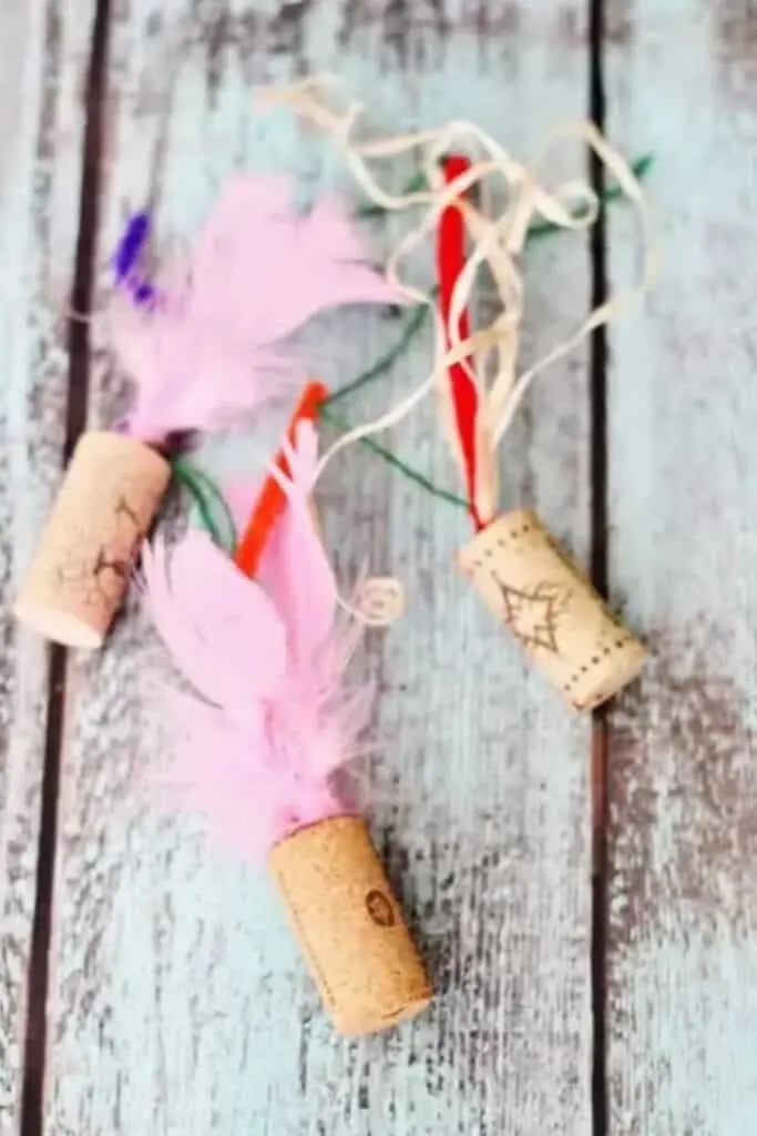 Cat Toys from Wine Corks