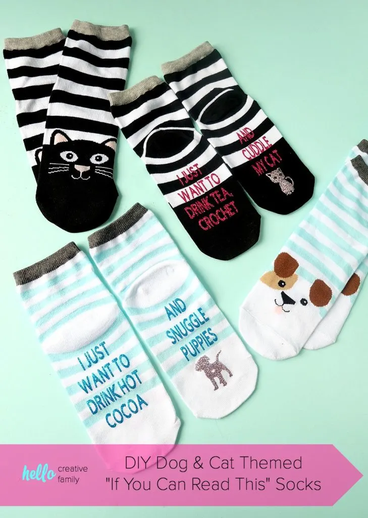 pet theme funny socks
