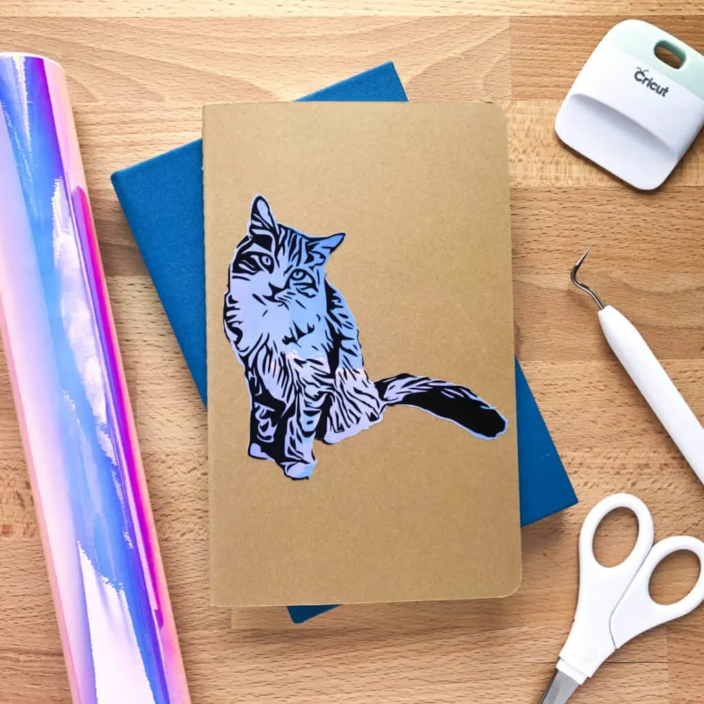 cat vinyl decal