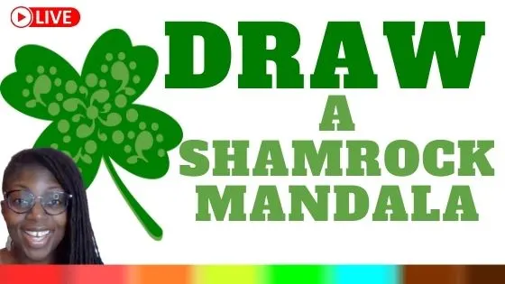 draw a shamrock mandala
