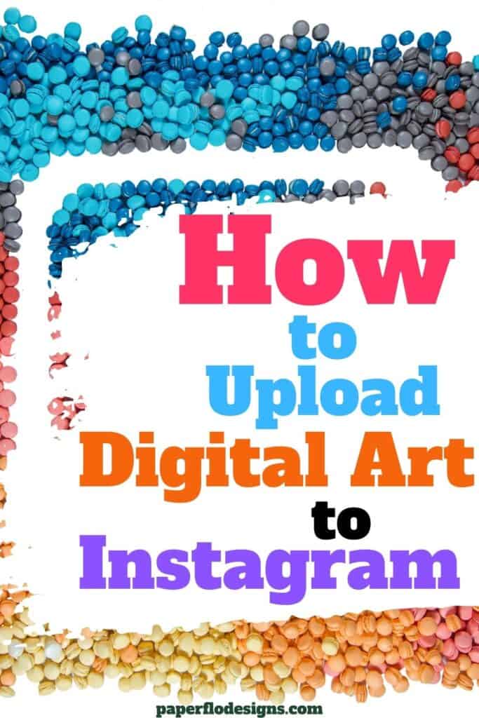 instagram logo in a rainbow bead style