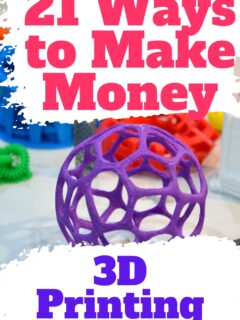 3d printed balls on a desk