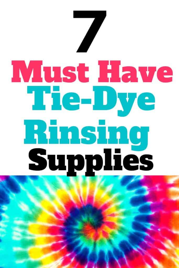 tie-dye swirl pattern in bright colors
