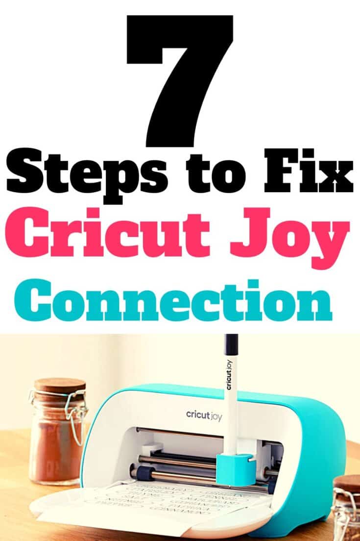 Cricut Joy machine next to spice jars on a counter top.