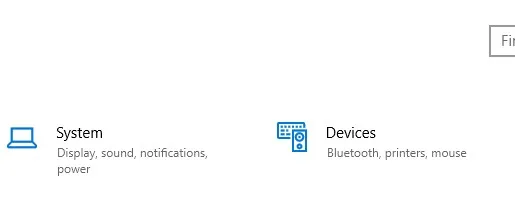 bluetooth setting menu on a computer screen