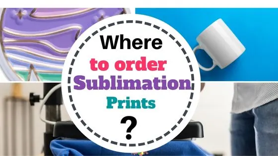Sublimation heat press machine, blank mug and moon print design