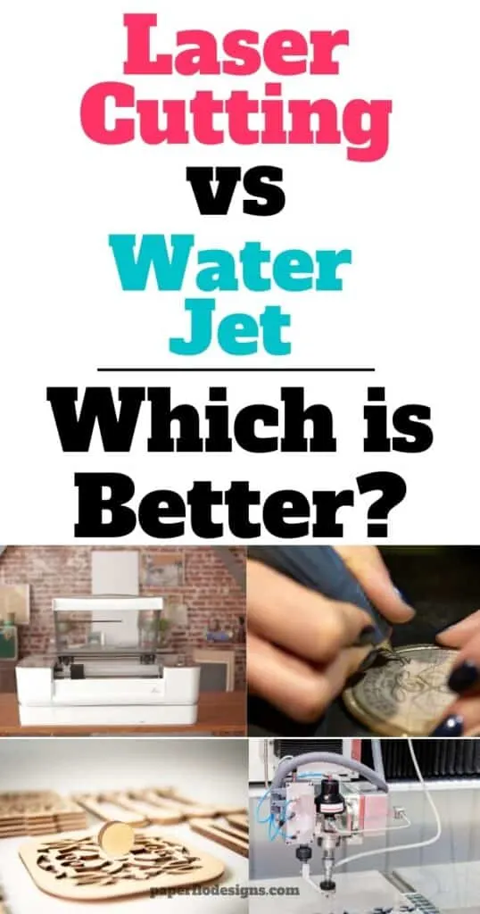 laser cutting machines vs water jet cutting machines