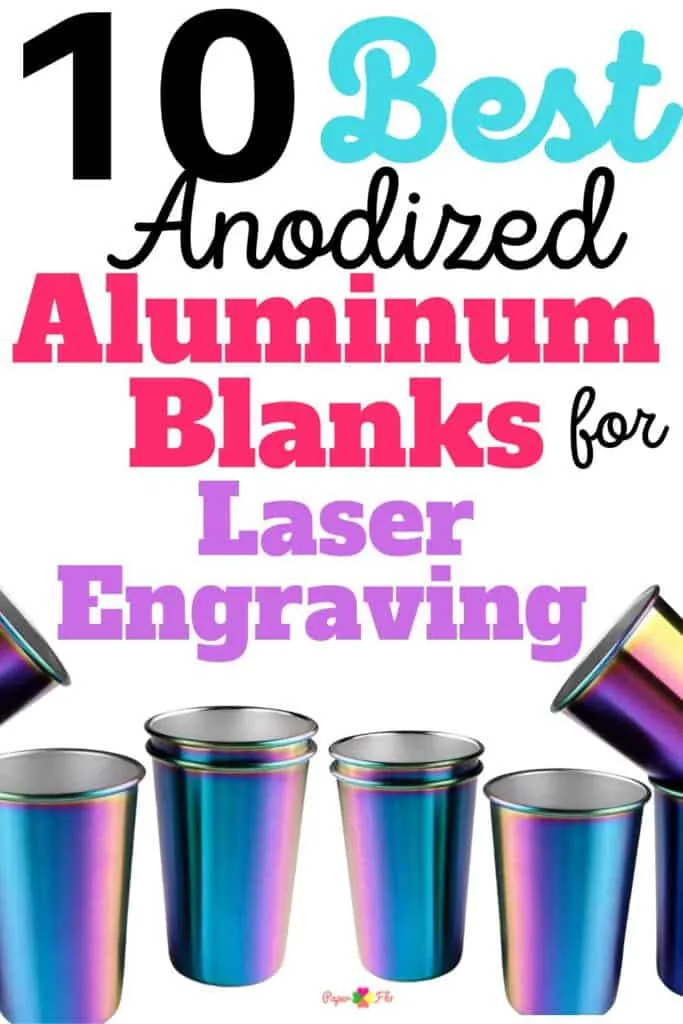 rainbow aluminum cups stacked and unstacked on a flat surface