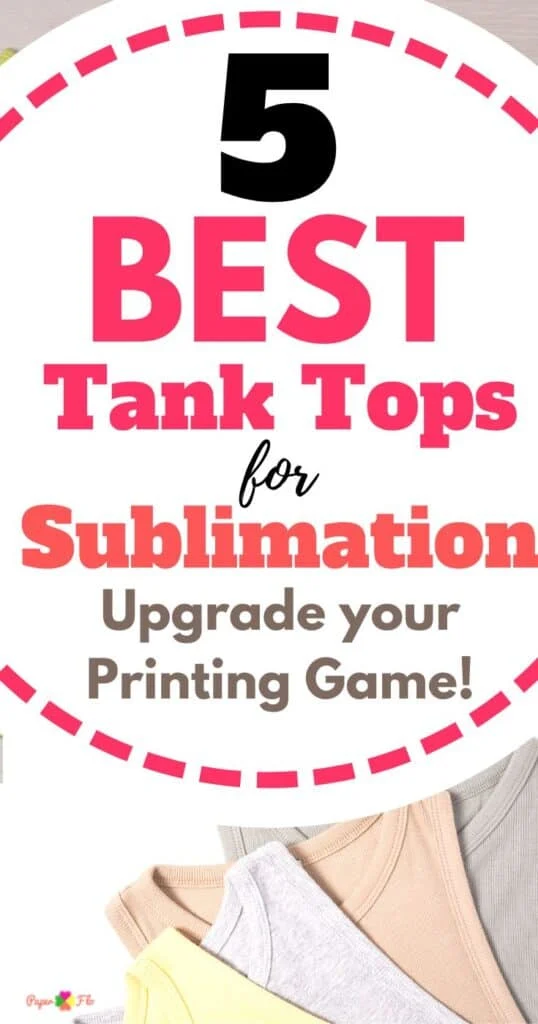 Four tanks tops spread out on a flat surface