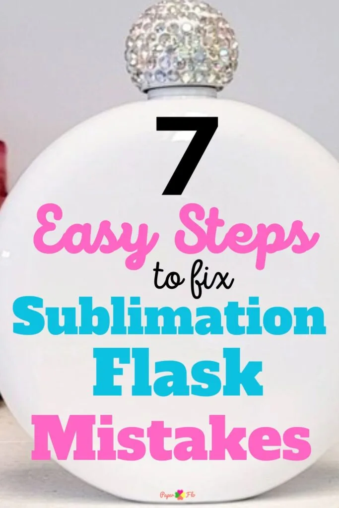 Round sublimation flask with a jewel top.