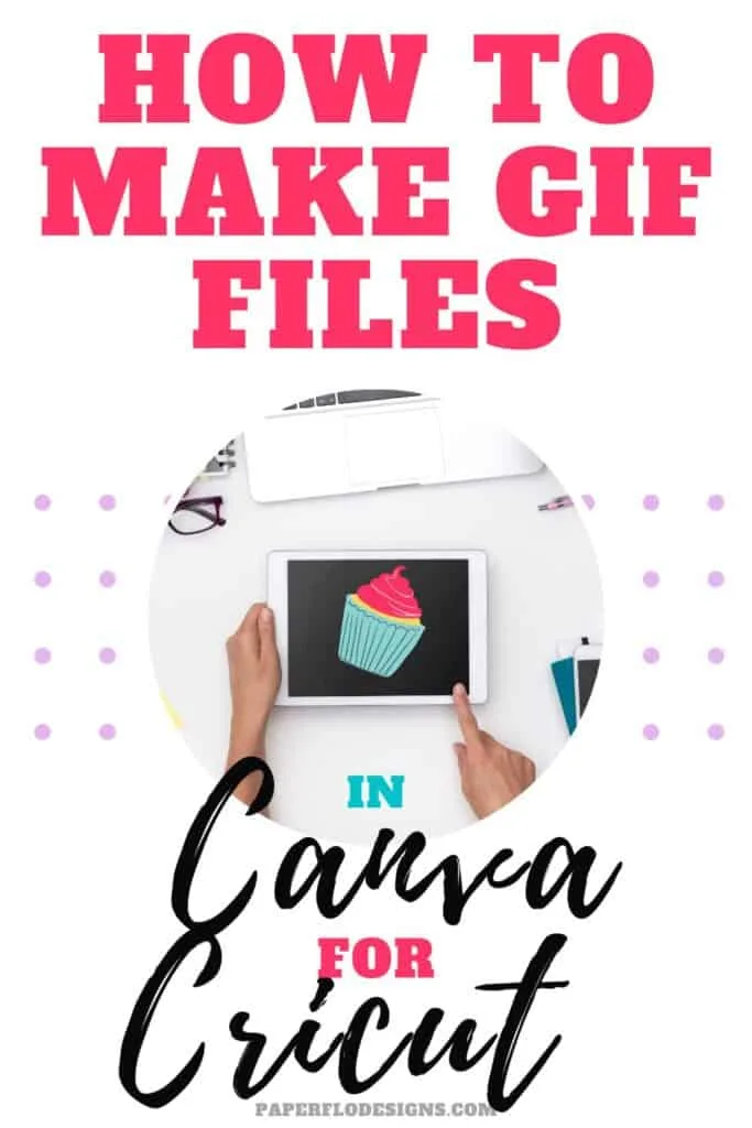 Hands creating a cupcake GIF on a table.t
