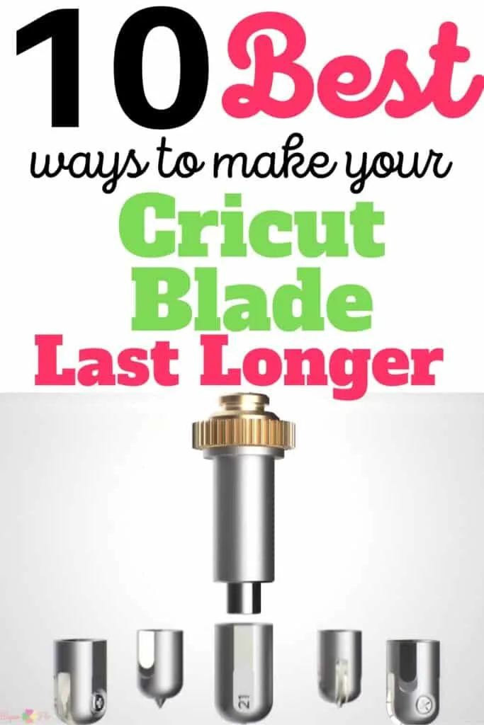 Cricut blades and housing unit