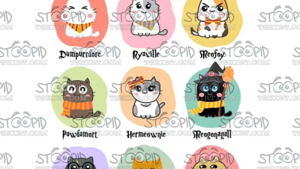 Funny Hogwarts Cats