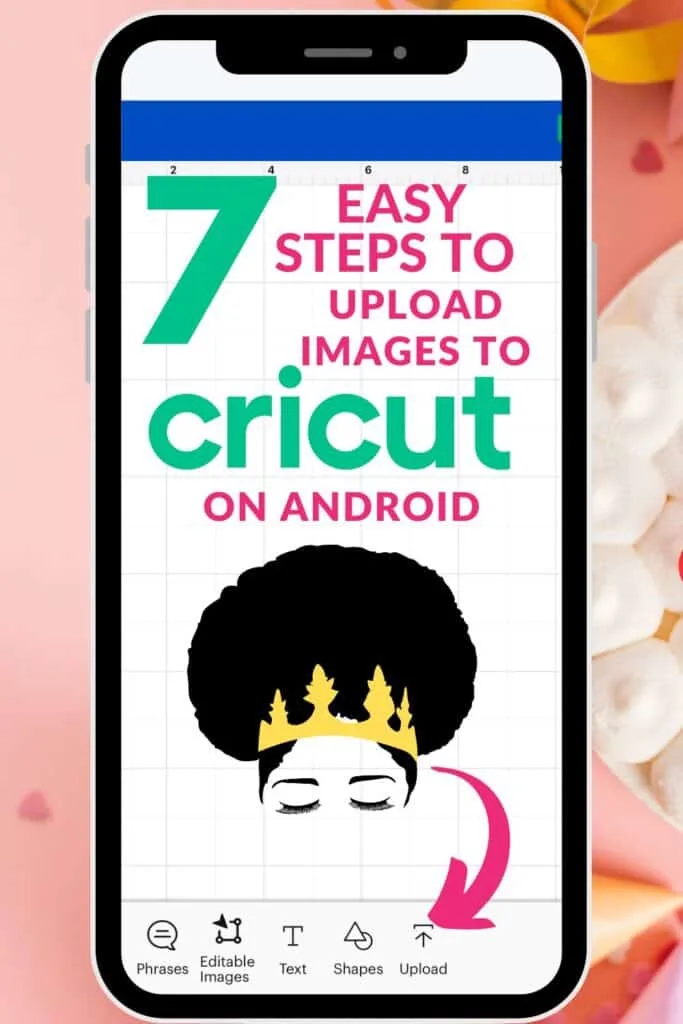 upload svg file to cricut on Android