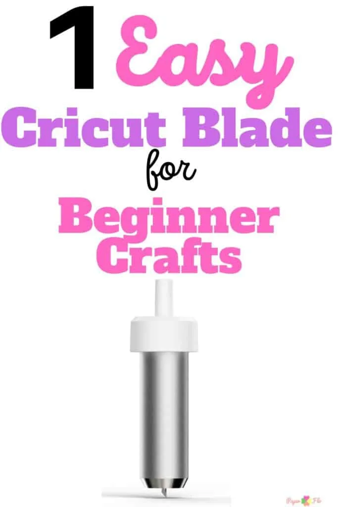 1 Easy Cricut Blade for Beginner Crafts