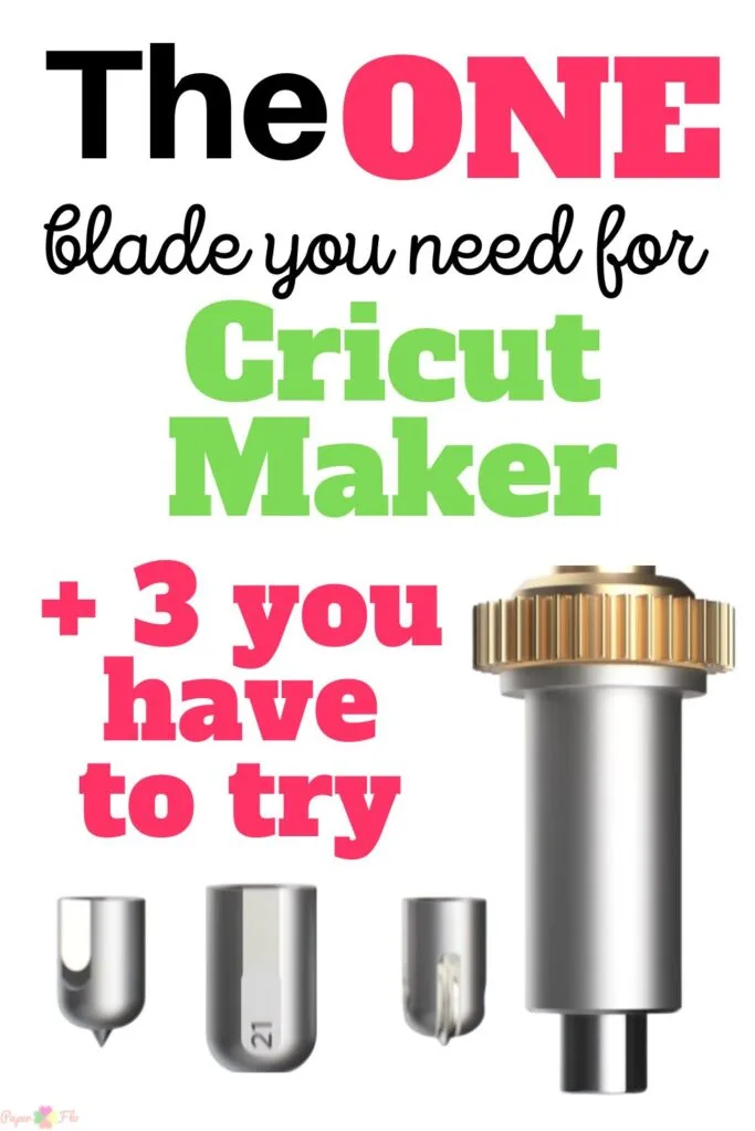 The ONE Blade You Need for Cricut Maker + 3 You Have to Try