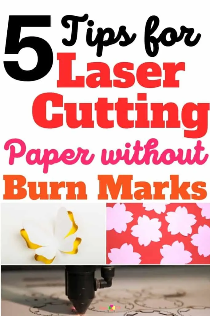 Paper butterflies and flowers cut with a laser cutting machine. A laser cutting machine cutting out words.