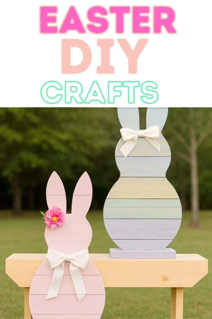 Looking for fun and easy Easter DIY crafts? These wooden bunny decor projects are simple to make and perfect for your home or backyard. Add a pop of color and a touch of spring with these beginner-friendly ideas for your next crafting session!