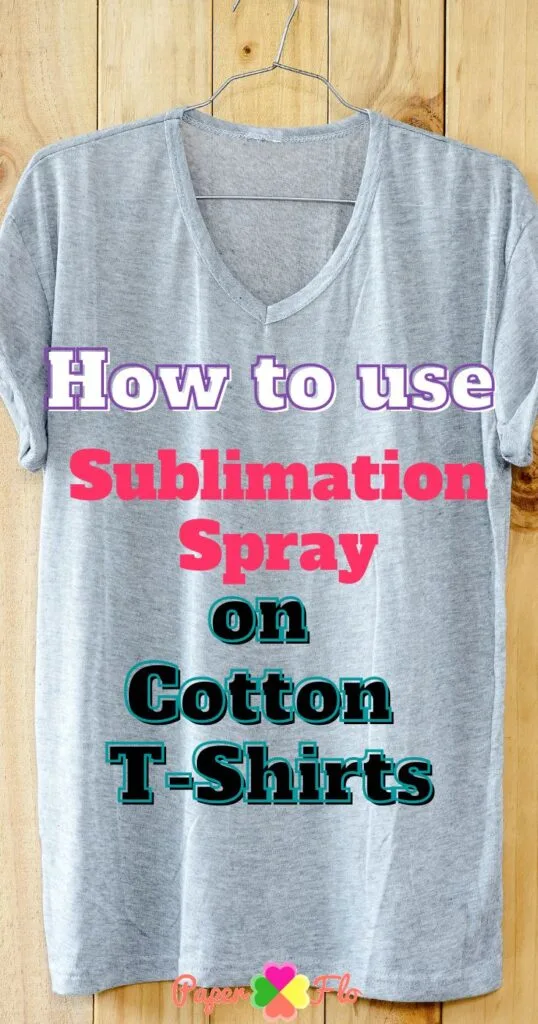 Sublimation Cotton Spray on a BELLA+CANVAS 100% Cotton Shirt 