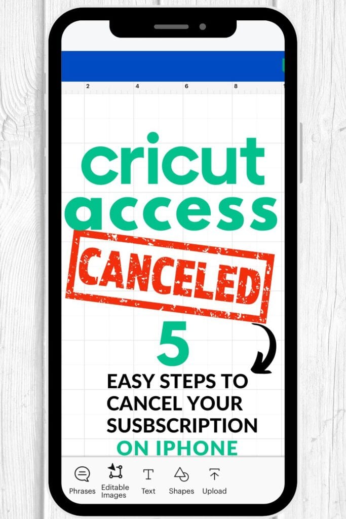 Cricut Access Canceled 5 Easy Steps to Cancel Your Subscription on iPhone