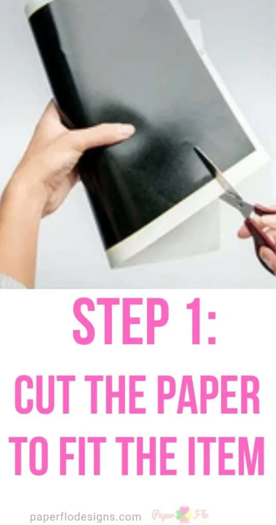 Laser Engraving Paper Step 1