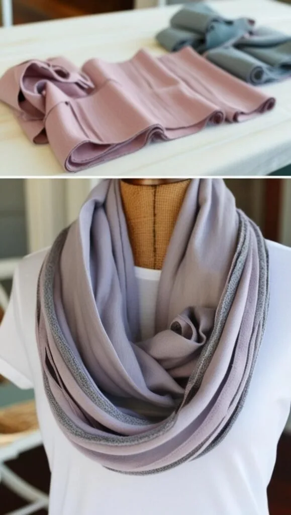 Turn old t-shirts into stylish infinity scarves without any sewing. This beginner-friendly DIY is a cozy and eco-friendly way to refresh your wardrobe or create quick handmade gifts.