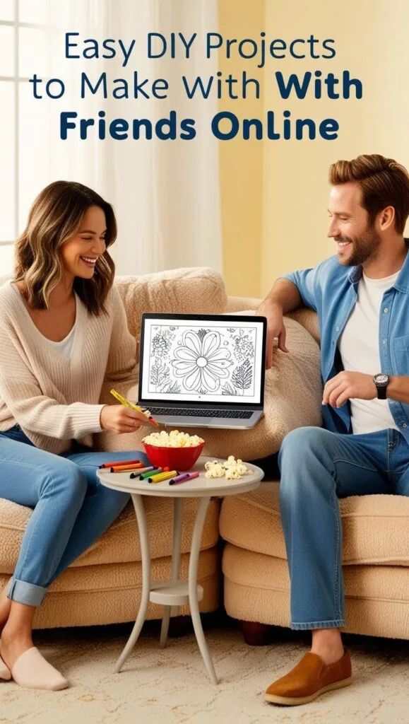 Make your next virtual hangout creative and fun! These easy DIY craft ideas are great for adults, require minimal supplies, and are perfect for a relaxed night with friends on Zoom or FaceTime.