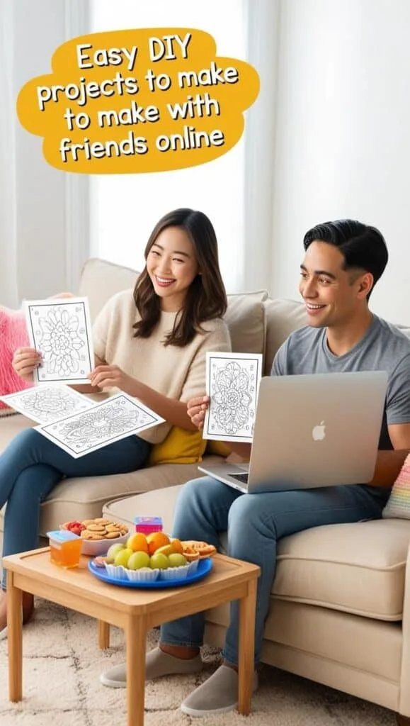 Running out of fun online hangout ideas? These DIY arts and crafts for adults are easy to prep, fun to make, and perfect for a virtual get-together. Grab your snacks, hop on Zoom, and craft away!