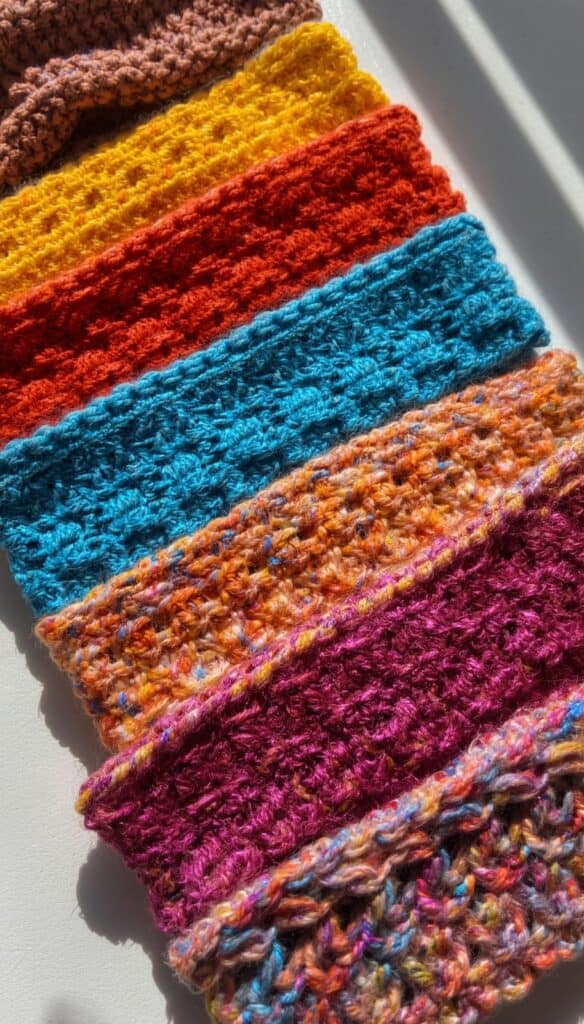 Colorful crochet headbands are a proven bestseller for Etsy shops and craft fairs. They require minimal yarn, work up quickly, and appeal to shoppers of all ages. Offer a variety of colors and styles to encourage multiple purchases. If you're looking for profitable crochet projects that are beginner-friendly and inexpensive to make, crochet headbands are an excellent choice.